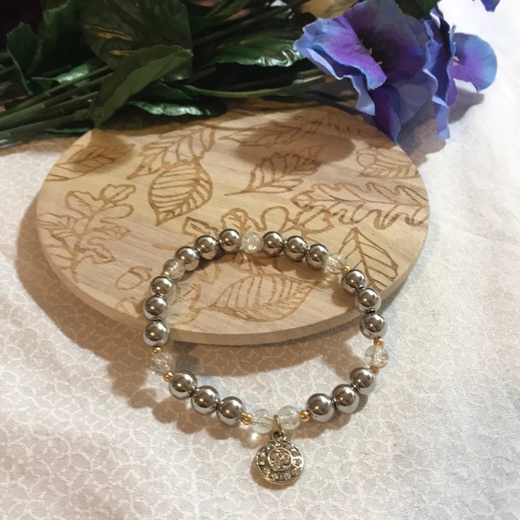 Jewelry - 3 for $15 Boho silver, gold, clear bracelet